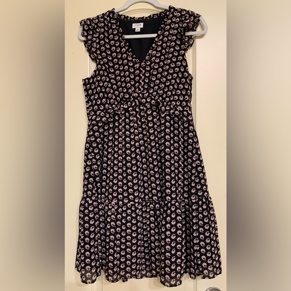 J Crew black dress